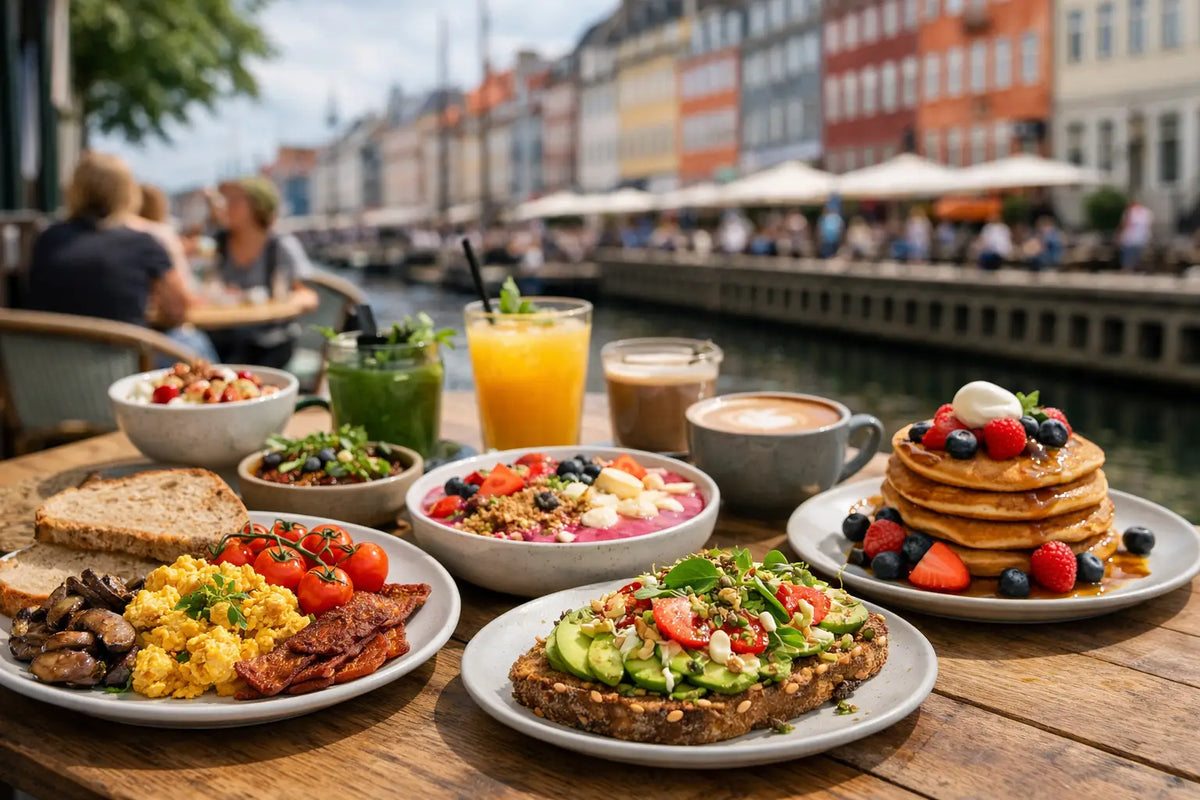 Café med veganske muligheder til brunch i København