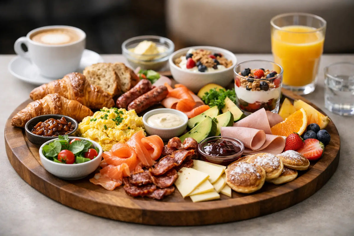 Hvad indeholder en brunchplatte? Det vælger du