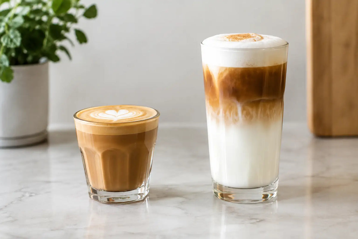 Cortado vs latte macchiato: Hvad vælger du?
