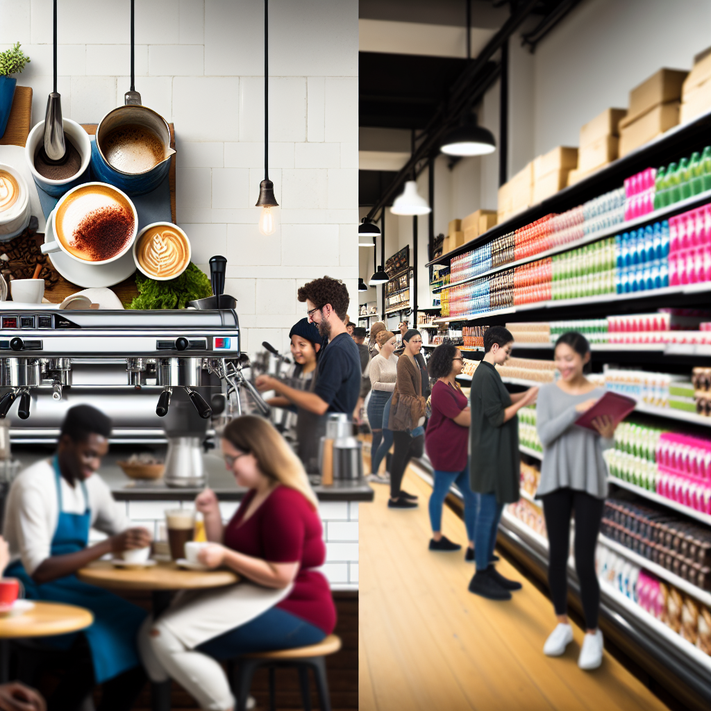 Hvordan adskiller caféernes kaffe sig fra supermarkedernes?