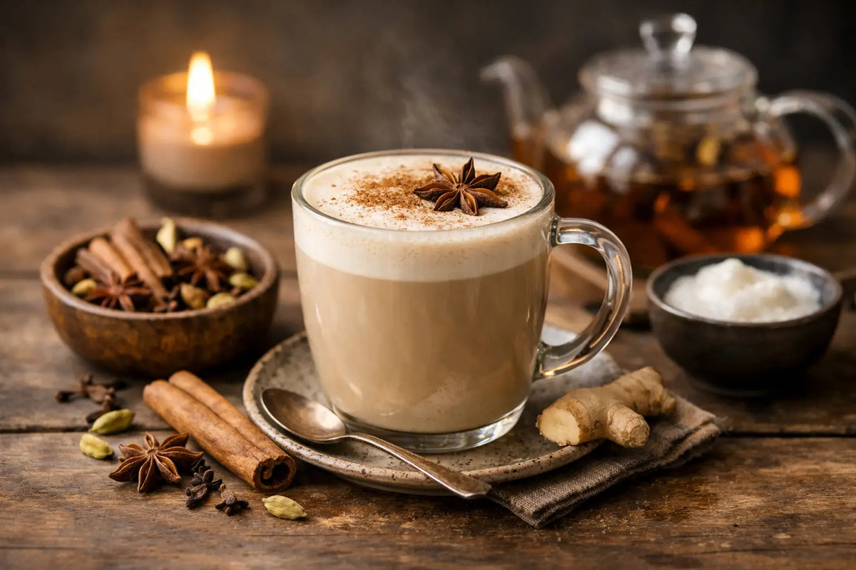 Chai latte café: den varme pause med krydderi