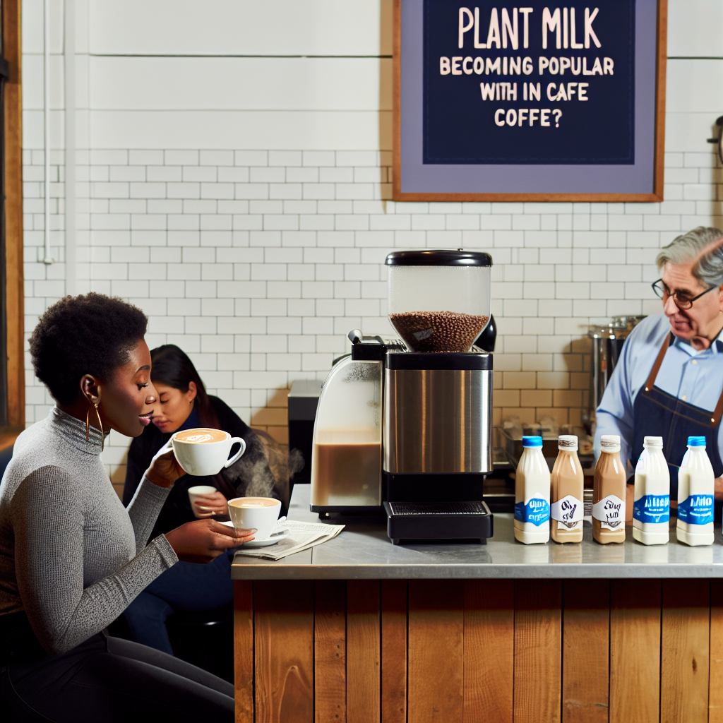 Hvorfor er plantemælk blevet populært i cafékaffe?