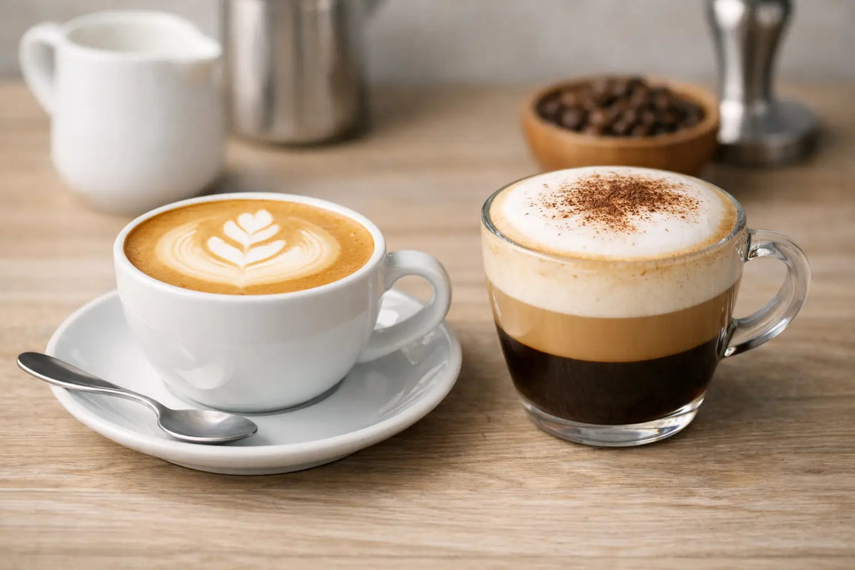 Flat white vs cappuccino - forskel forklaret