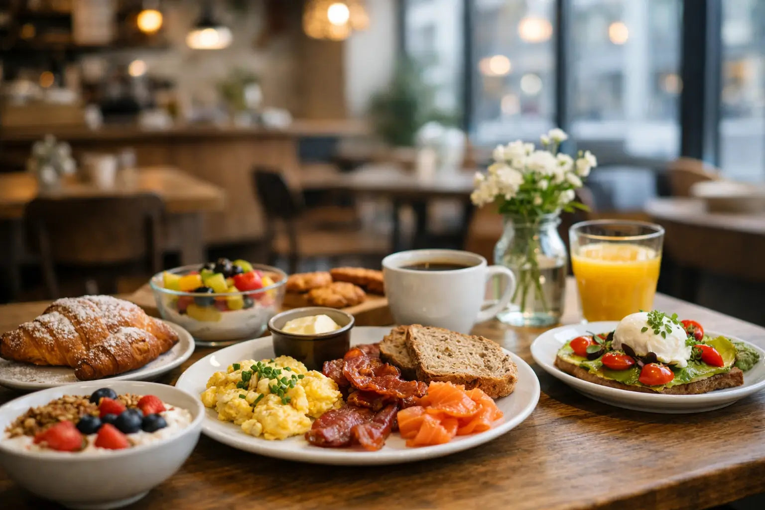 Cafe med hjemmelavet morgenmad i København