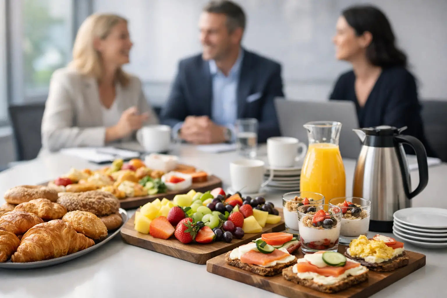Catering til morgenmøde der faktisk virker
