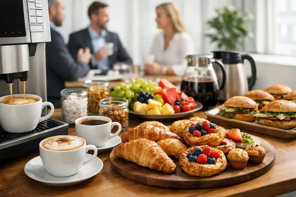Café catering til firma med smag i arbejdsdagen